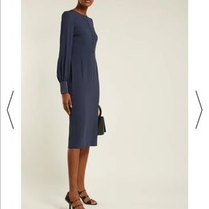 NWOT Navy Goat Jane Fashion Henessy Pencil Dress Size 8 US/12 UK